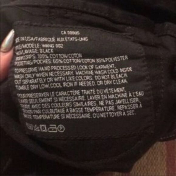 Alexander Wang NEW 002 Relaxed Fit Skinny Jeans Size 24 - Picture 7 of 8